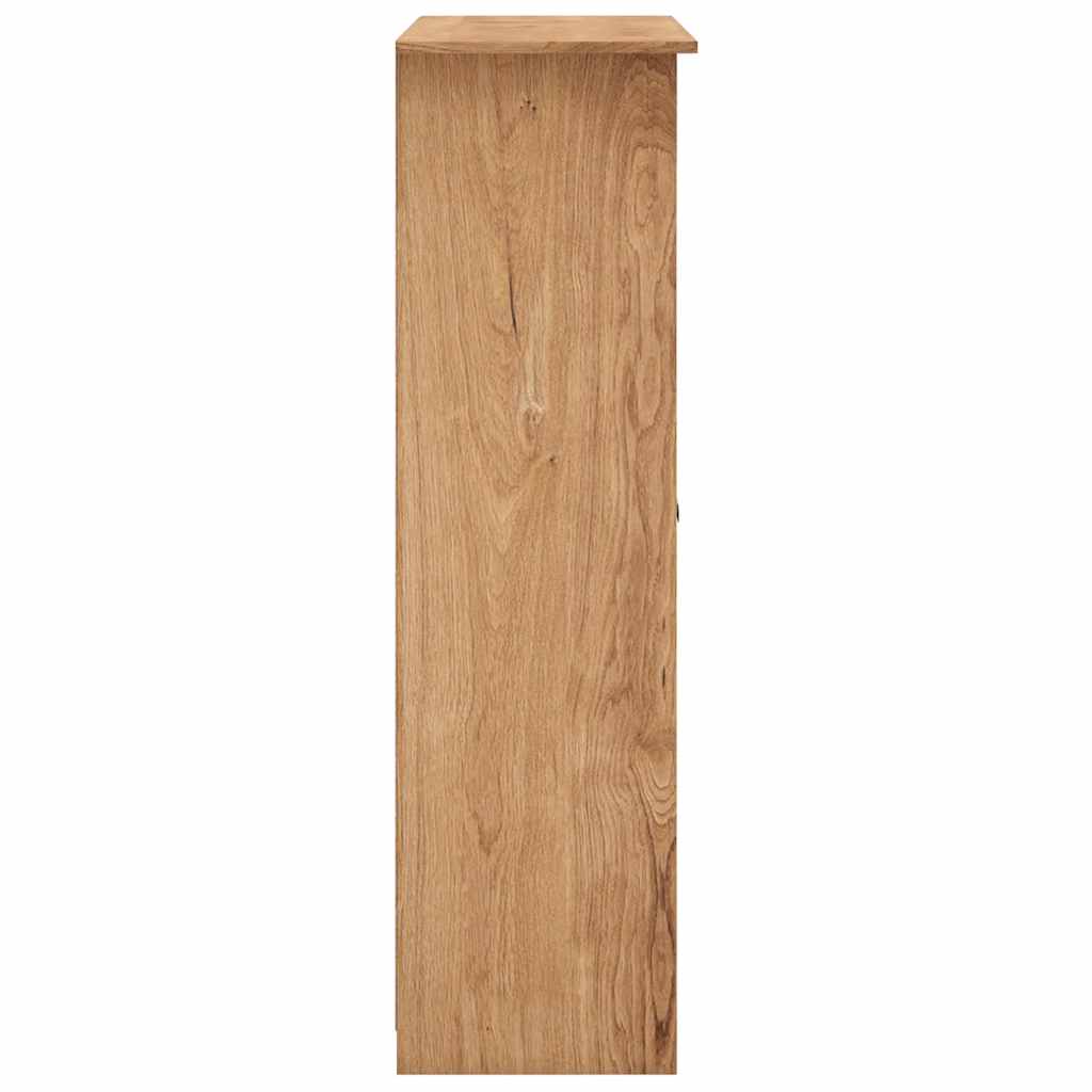 Armadio a 3 Ante 118x50x171,5cm Legno di Pino Panama Range - homemem39