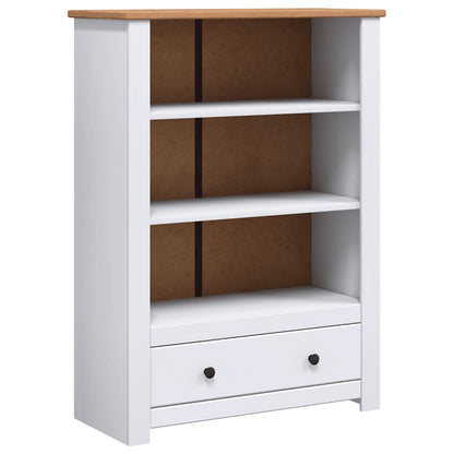 Libreria Bianca 80x35x110 cm in Pino Massello Panama Range | homemem39