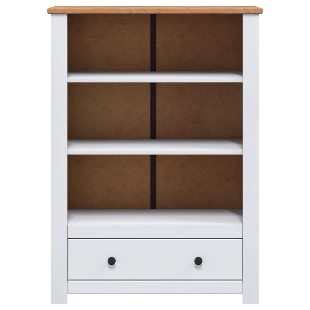Libreria Bianca 80x35x110 cm in Pino Massello Panama Range