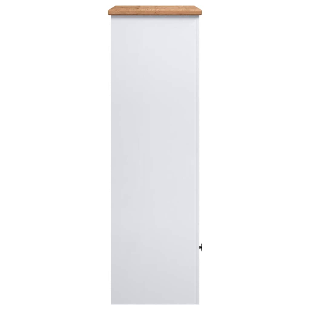 Libreria Bianca 80x35x110 cm in Pino Massello Panama Range | homemem39