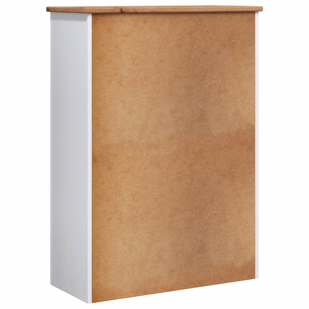 Libreria Bianca 80x35x110 cm in Pino Massello Panama Range | homemem39