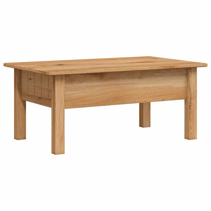 Tavolino da Salotto 100x60x43,5cm in Pino Massello Panama Range