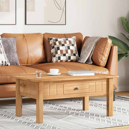 Tavolino da Salotto 100x60x43,5 cm in Pino Massello Panama Range