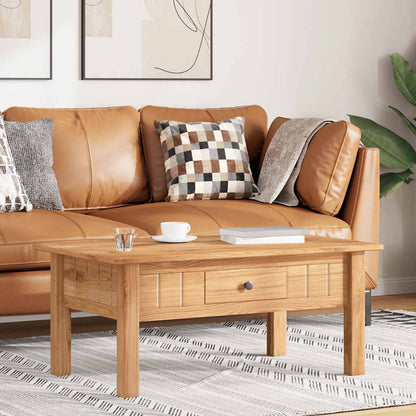 Tavolino da Salotto 100x60x43,5cm in Pino Massello Panama Range