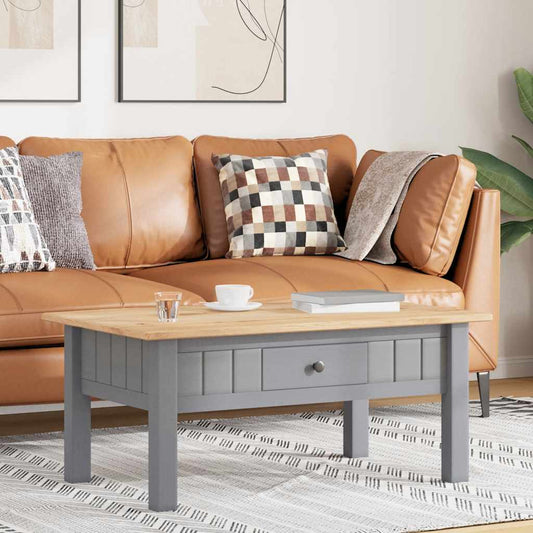 Tavolino Salotto Grigio 100x60x43,5cm Panama Range