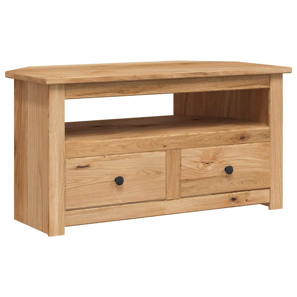 Mobile Porta TV Angolare 93x49x49 cm Pino Massello Panama Range