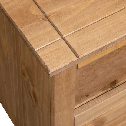 Mobile Porta TV Angolare 93x49x49 cm Pino Massello Panama Range
