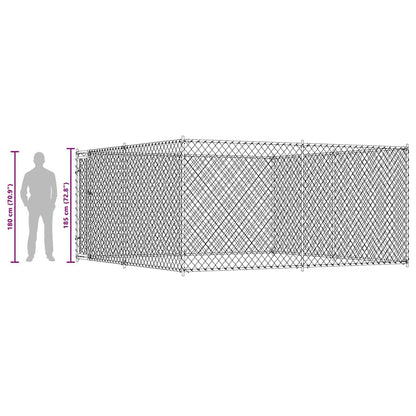 Canile da Esterno 383x383x185 cm