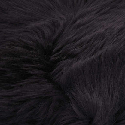 Cuscini Sedie 2pz Grigio Scuro 40x40cm Vera Pelle di Montone