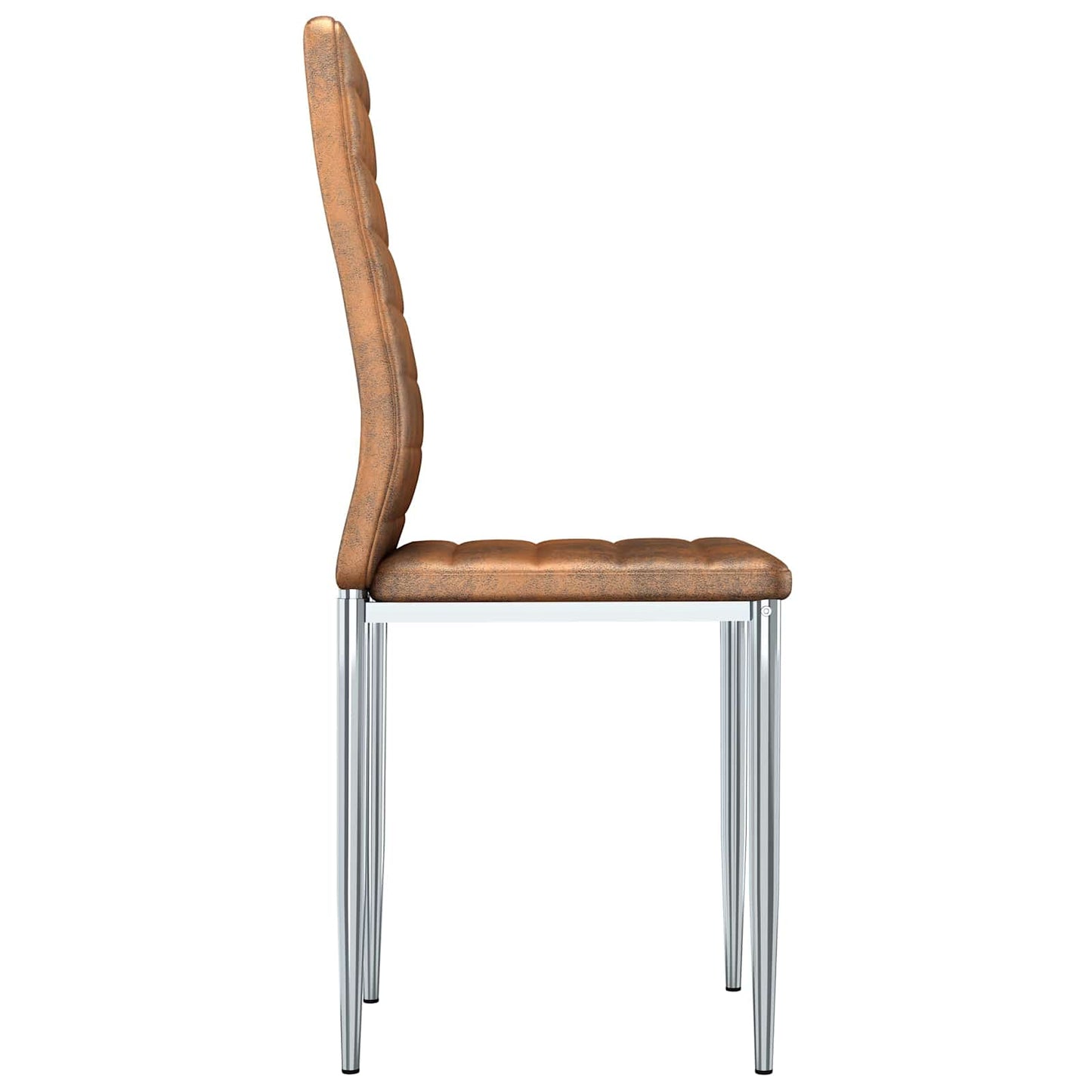 Sedie da pranzo 2 pcs Marrone 41.5 x 48 x 99 cm