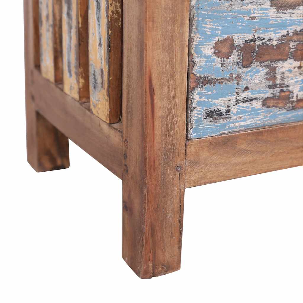 Comodino 41x30x50 cm in Legno Massello di Mogano