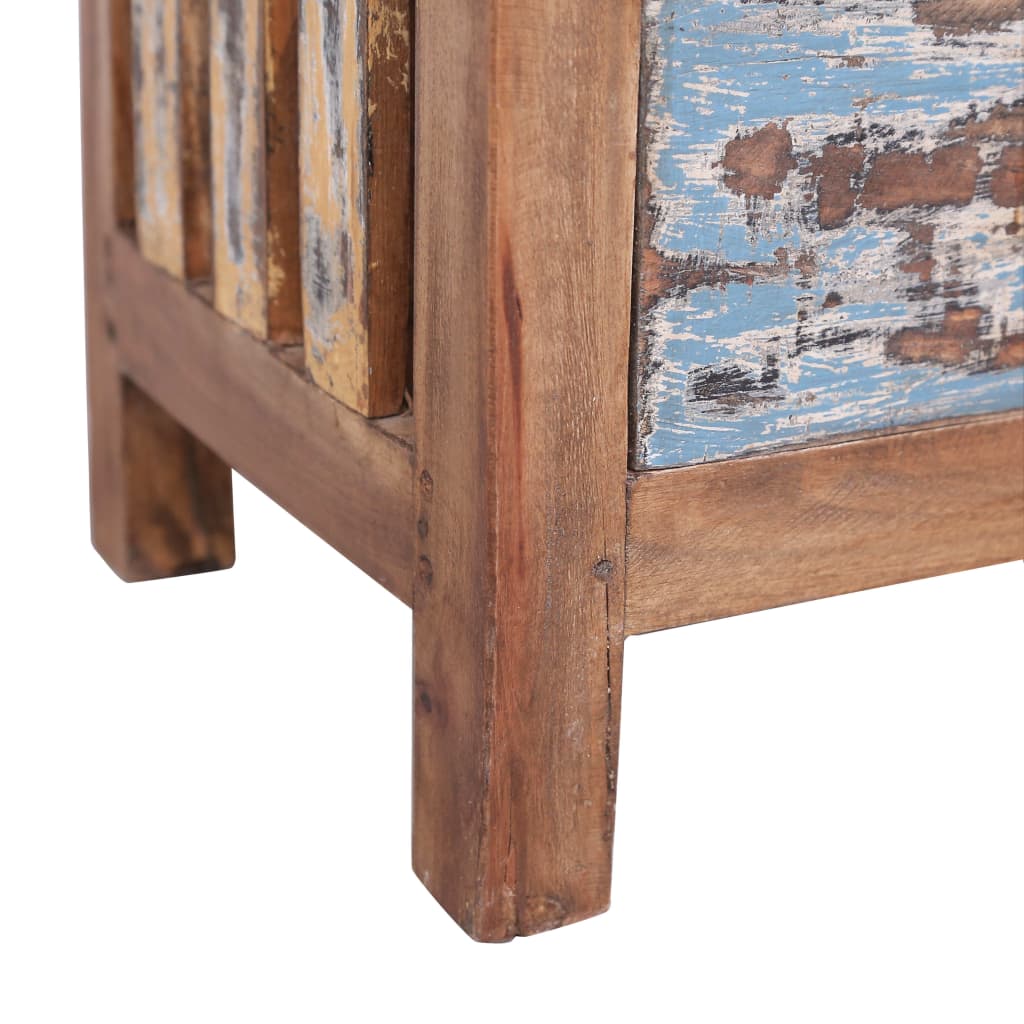 Comodino 41x30x50 cm in Legno Massello di Mogano