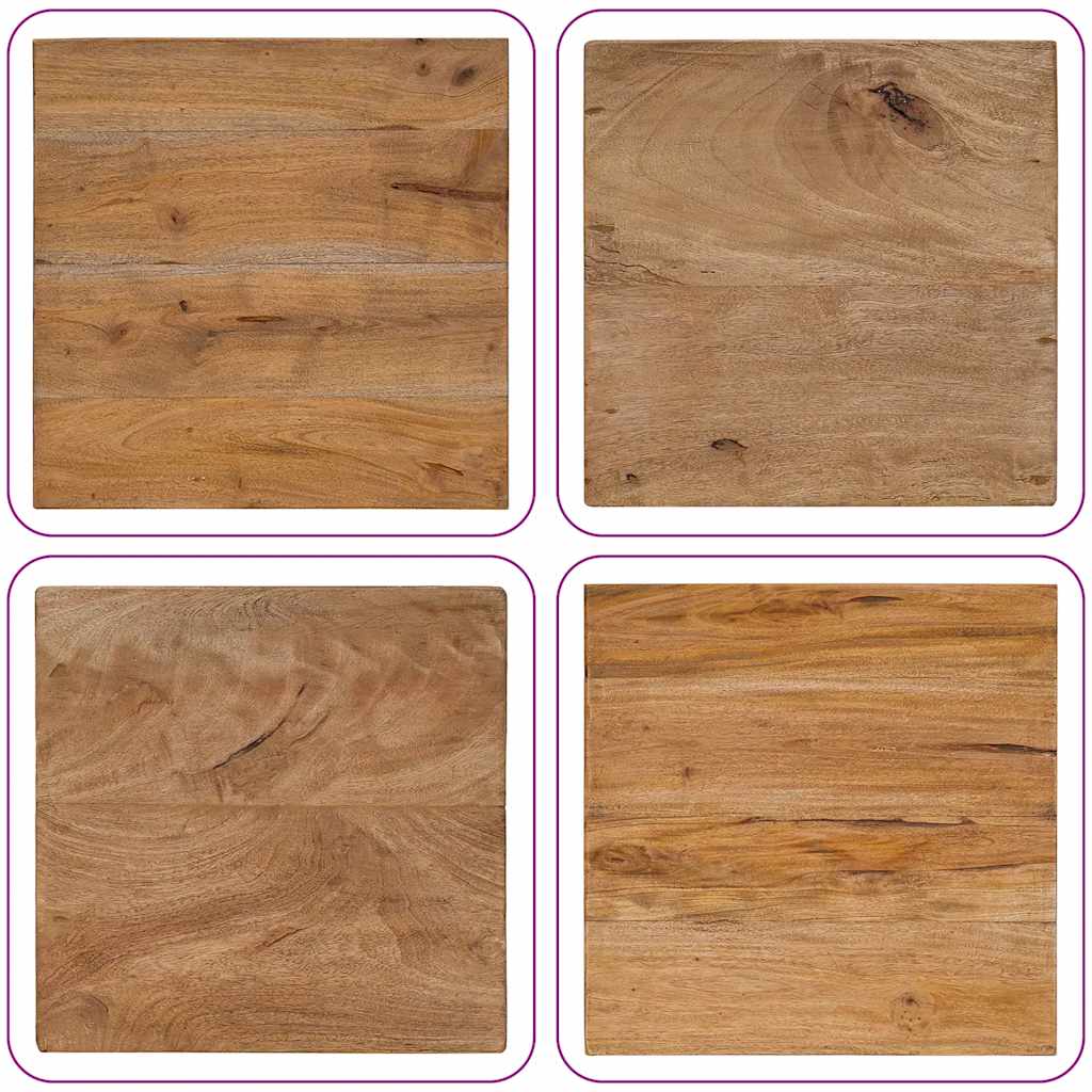 Tavolo con Tronchi 40x40x40 cm in Legno di Recupero Misto | homemem39