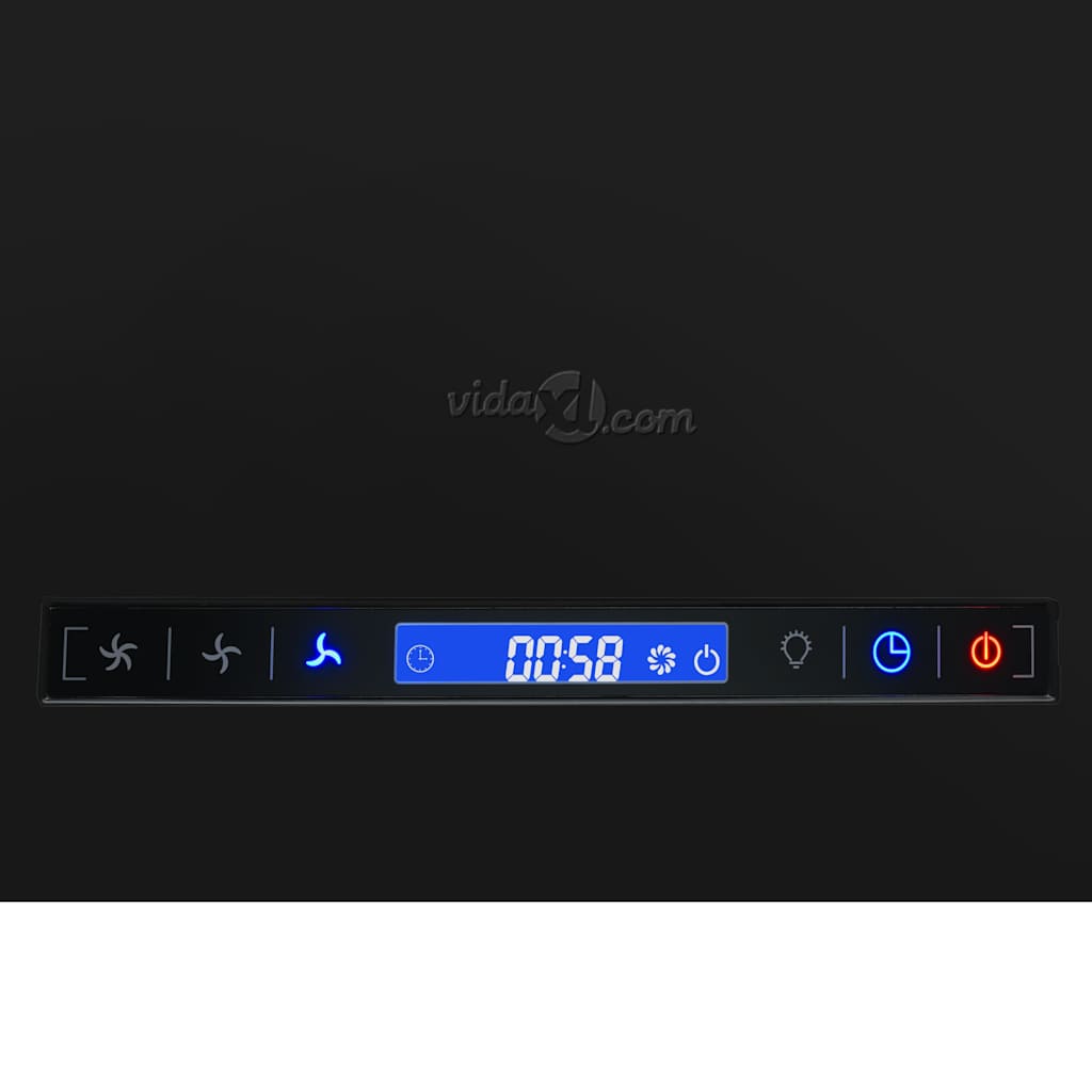 Cappa da Cucina ad Isola Sospesa LCD Sensore 37 cm in Acciaio | homemem39