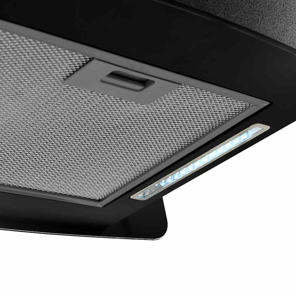 Cappa da Cucina ad Isola Sospesa LCD Sensore in Vetro Temperato | homemem39