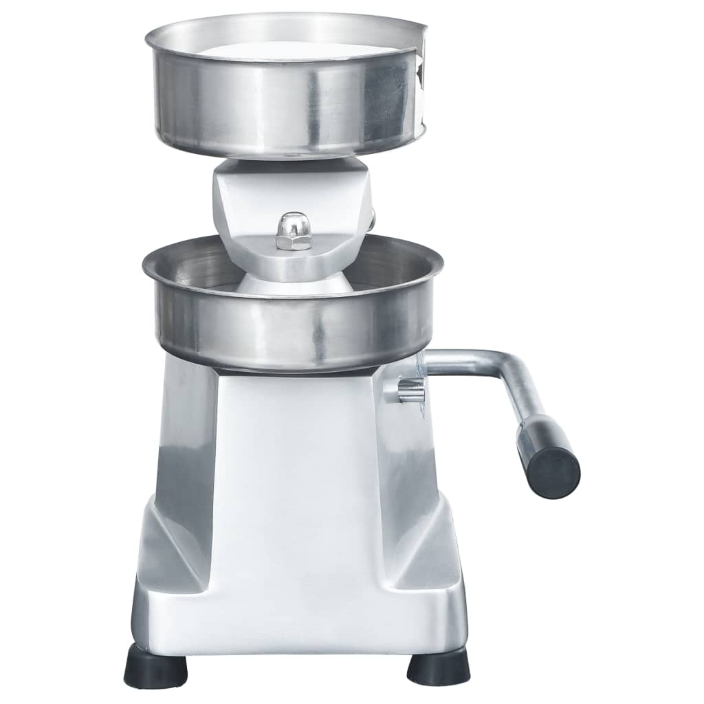 Pressa per Hamburger con 500 Fogli Carta Patty Alluminio 10 cm