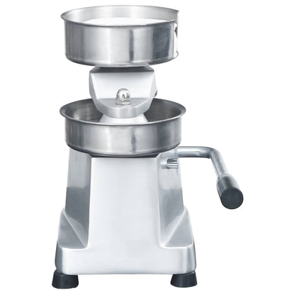 Pressa per Hamburger con 500 Fogli Carta Patty Alluminio 10 cm