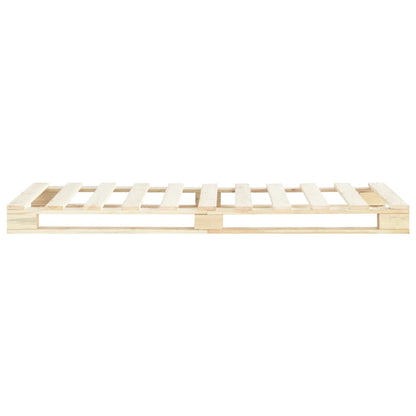 Giroletto in Pallet di Legno Massello di Pino 90x200 cm | homemem39