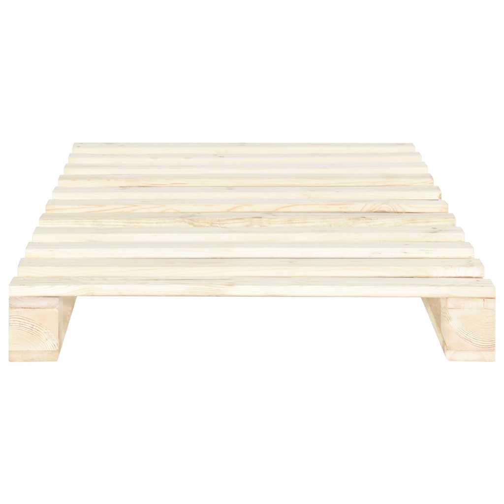 Giroletto in Pallet di Legno Massello di Pino 90x200 cm