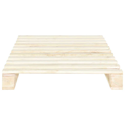 Giroletto in Pallet di Legno Massello di Pino 90x200 cm