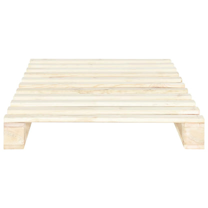Giroletto in Pallet di Legno Massello di Pino 100x200 cm