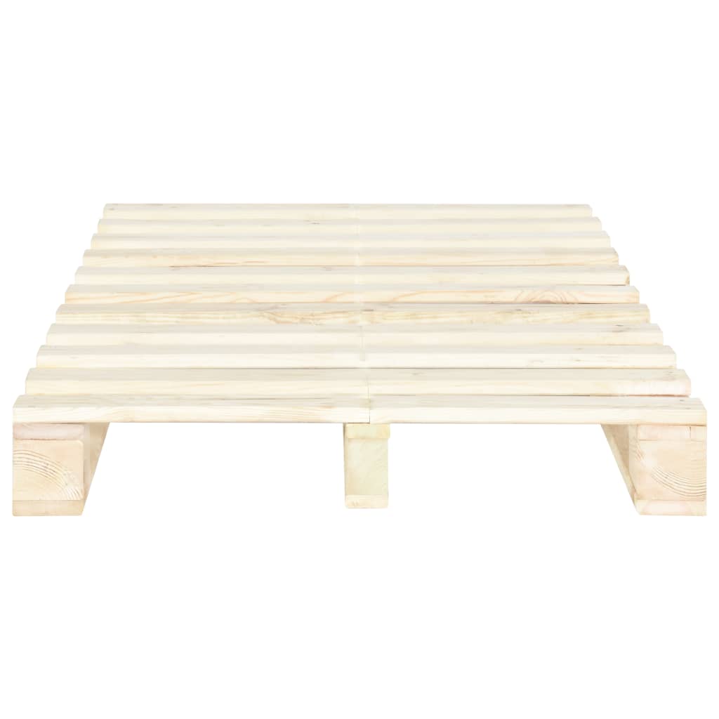 Giroletto in Pallet di Legno Massello di Pino 120x200 cm | homemem39