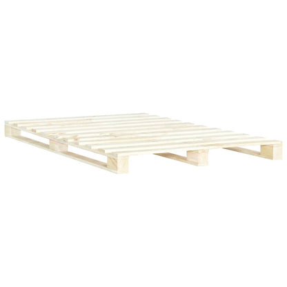 Giroletto in Pallet di Legno Massello di Pino 140x200 cm | homemem39