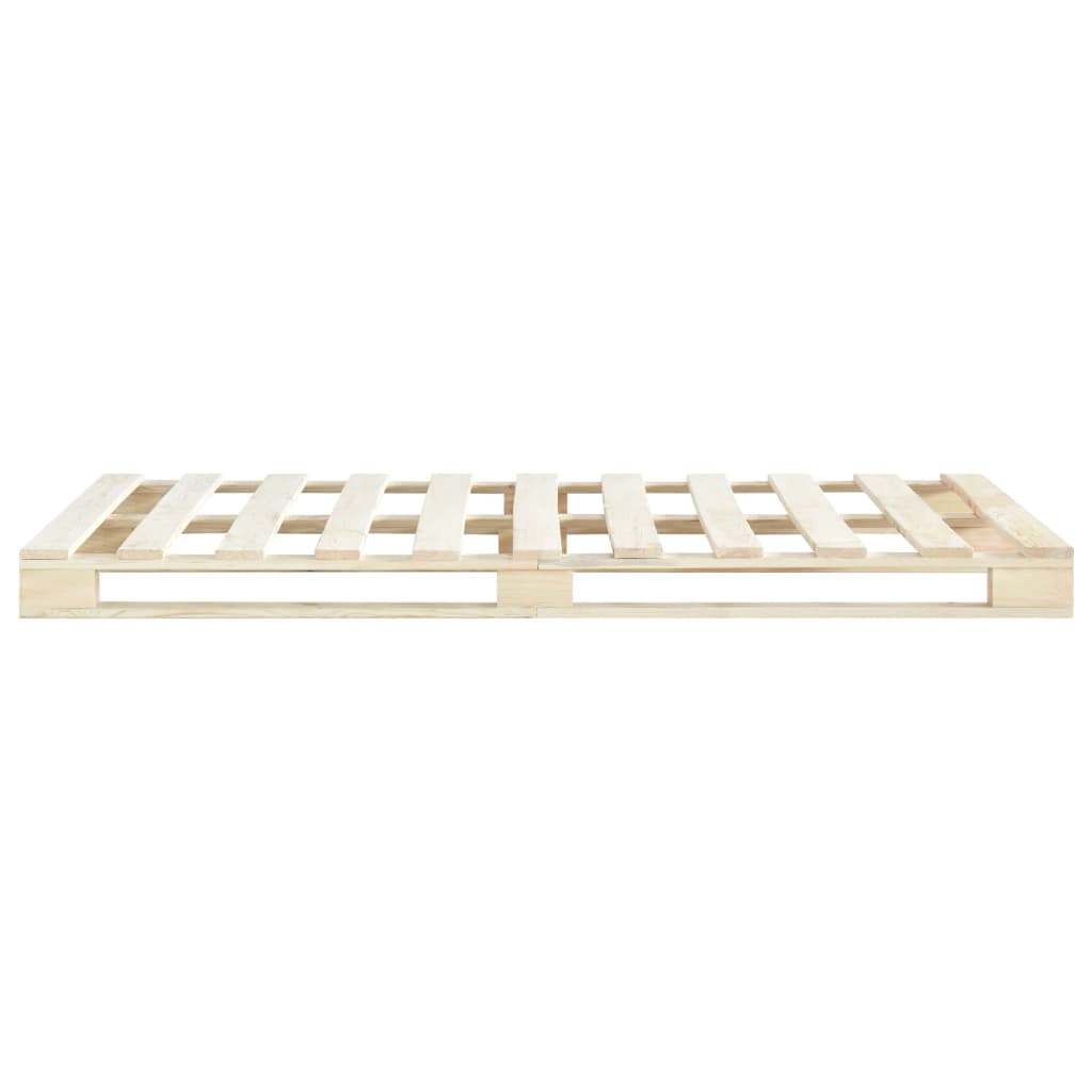 Giroletto in Pallet di Legno Massello di Pino 200x200 cm | homemem39