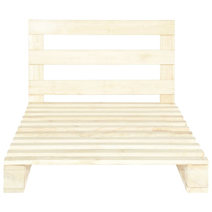 Giroletto in Pallet di Legno Massello di Pino 100x200 cm | homemem39