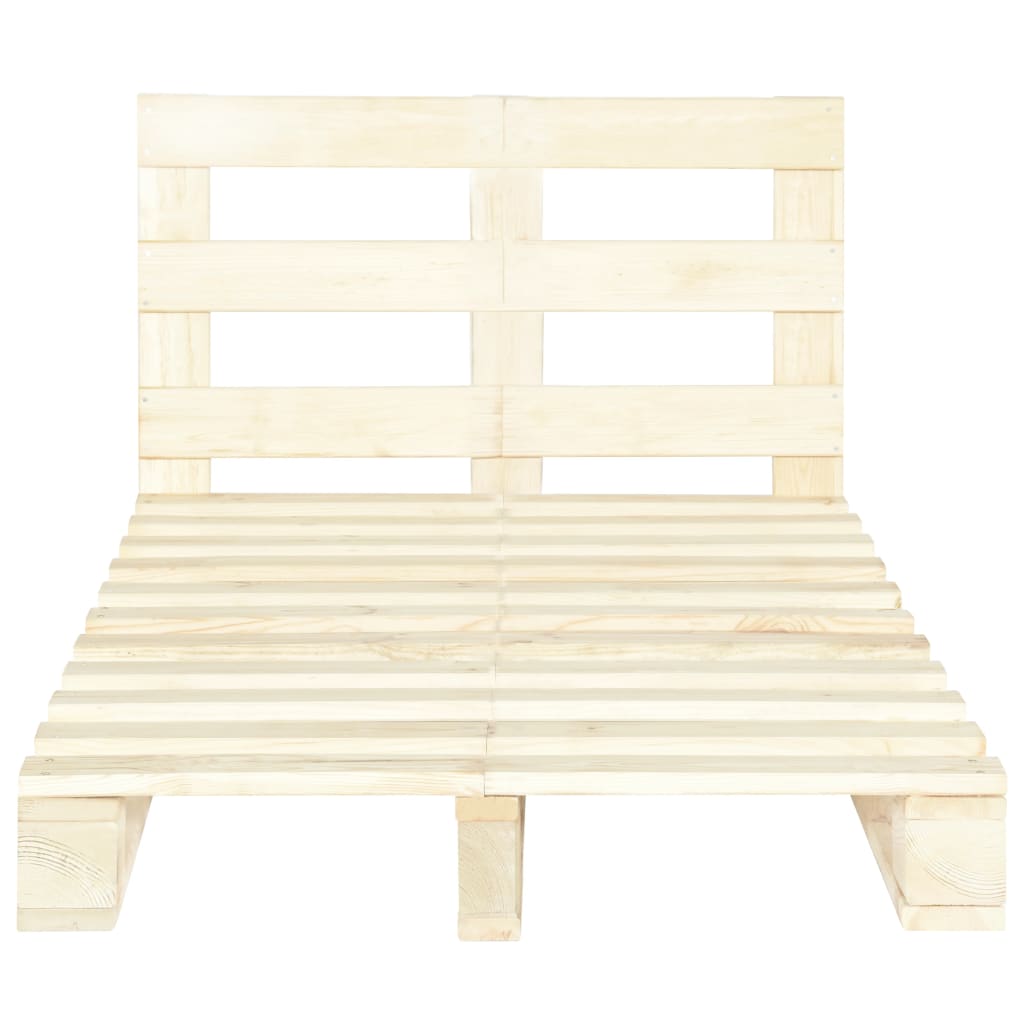 Giroletto in Pallet di Legno Massello di Pino 120x200 cm | homemem39