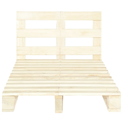 Giroletto in Pallet di Legno Massello di Pino 120x200 cm | homemem39