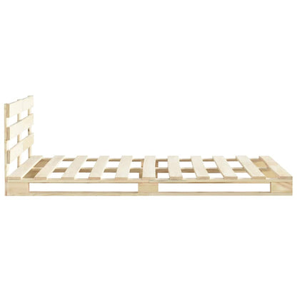 Giroletto in Pallet di Legno Massello di Pino 120x200 cm