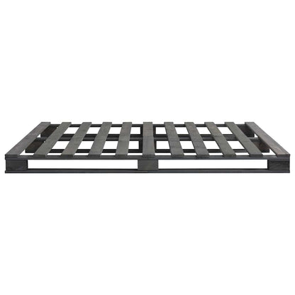 Giroletto in Pallet Grigio Legno Massello di Pino 180x200 cm