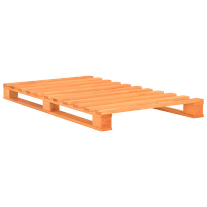 Giroletto in Pallet Marrone Legno Massello di Pino 90x200 cm