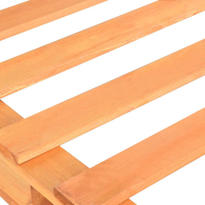 Giroletto in Pallet Marrone Legno Massello di Pino 100x200 cm
