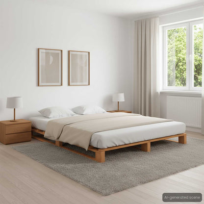 Giroletto Pallet in Legno Massello di Pino 140x200 cm