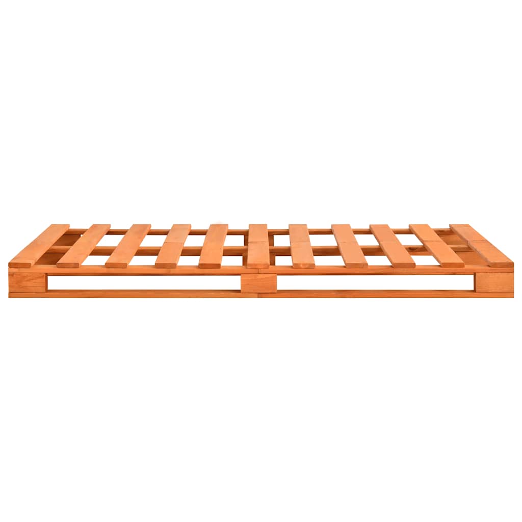 Giroletto in Pallet Marrone Legno Massello di Pino 200x200 cm