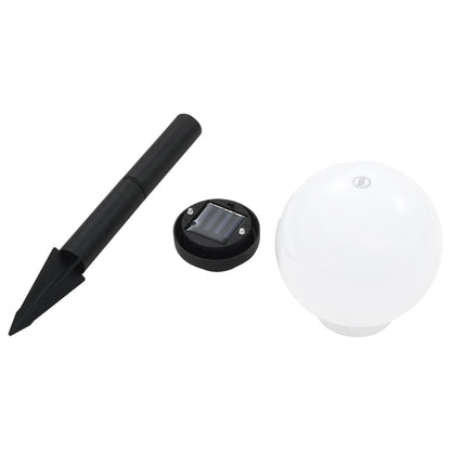 Lampade Solari da Esterno 8 pz LED Sferiche 15 cm RGB - homemem39