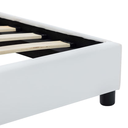 Giroletto Bianco in Similpelle 90x200 cm | homemem39