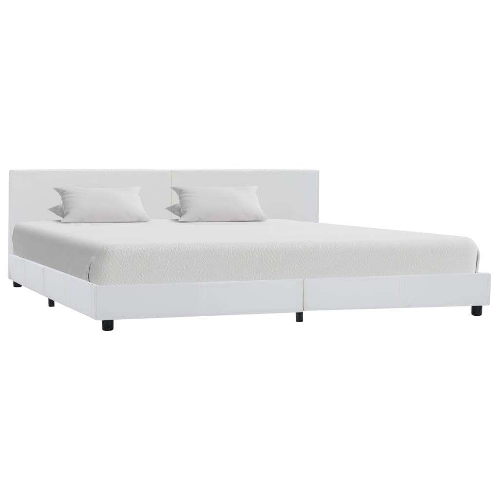 Giroletto Bianco in Similpelle 180x200 cm