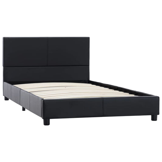 Giroletto Nero in Similpelle 100x200 cm | homemem39
