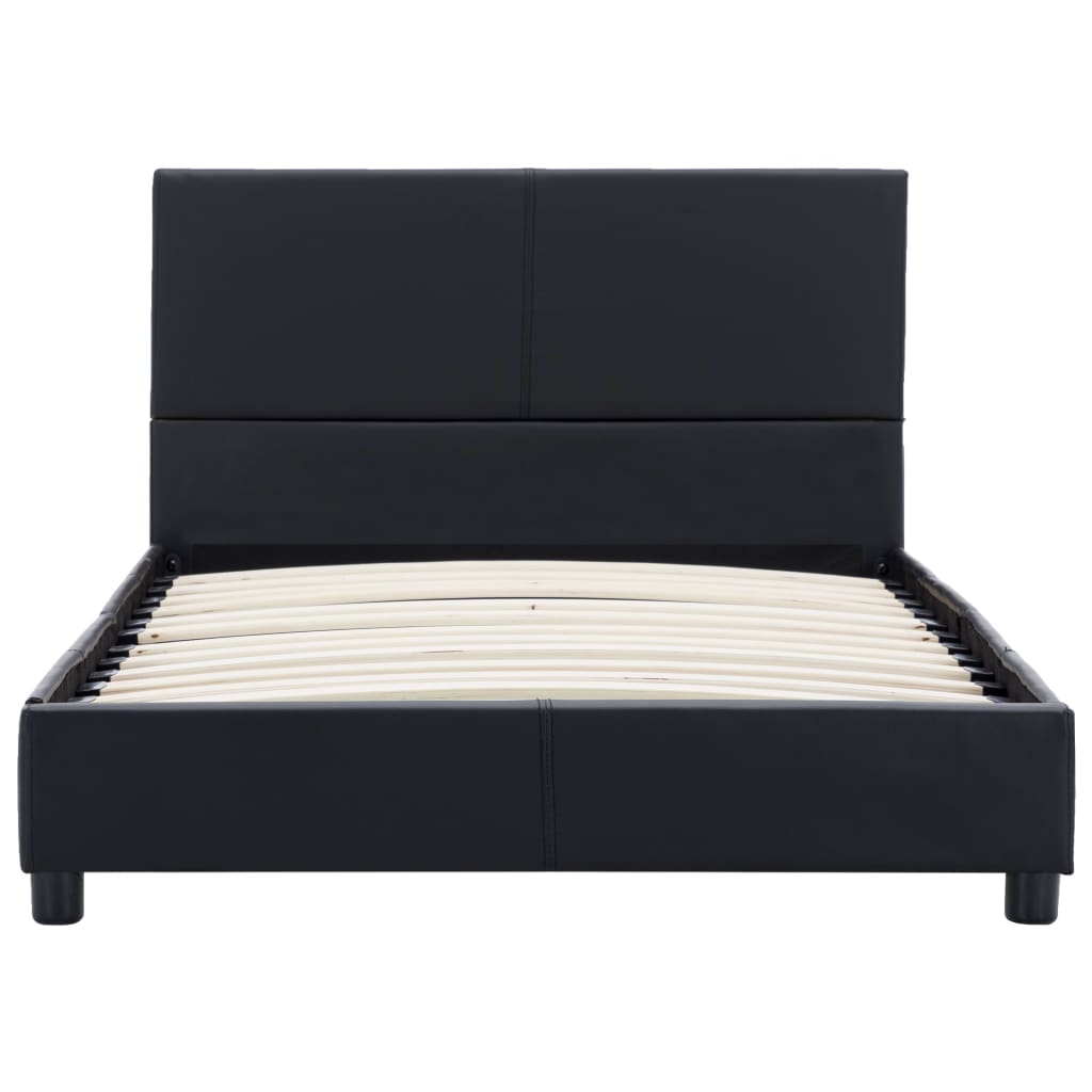 Giroletto Nero in Similpelle 100x200 cm | homemem39