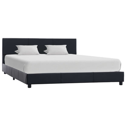 Giroletto Nero in Similpelle 120x200 cm