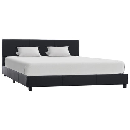 Giroletto Nero in Similpelle 140x200 cm