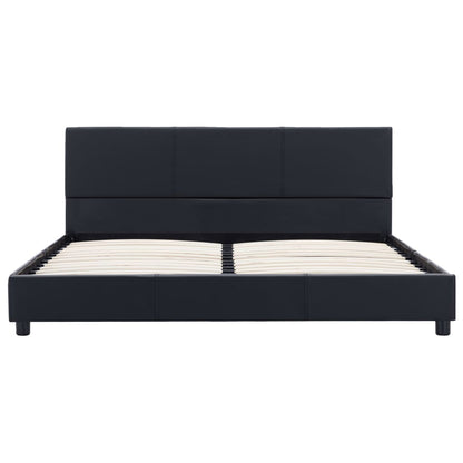 Giroletto Nero in Similpelle 140x200 cm | homemem39