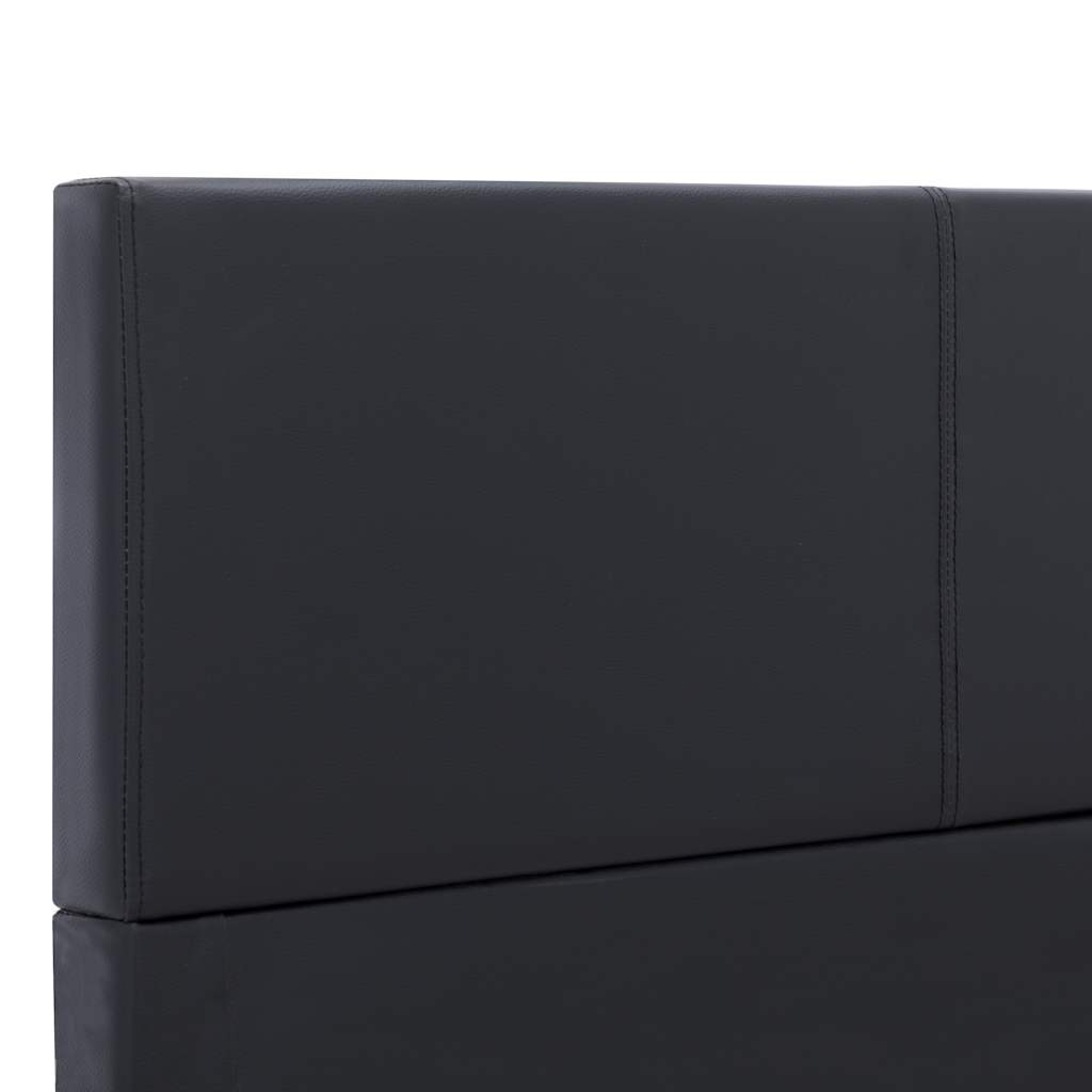 Giroletto Nero in Similpelle 140x200 cm