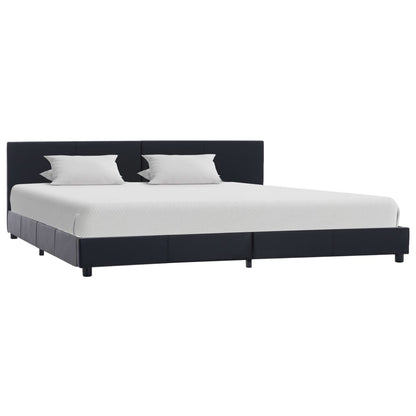 Giroletto Nero in Similpelle 180x200 cm