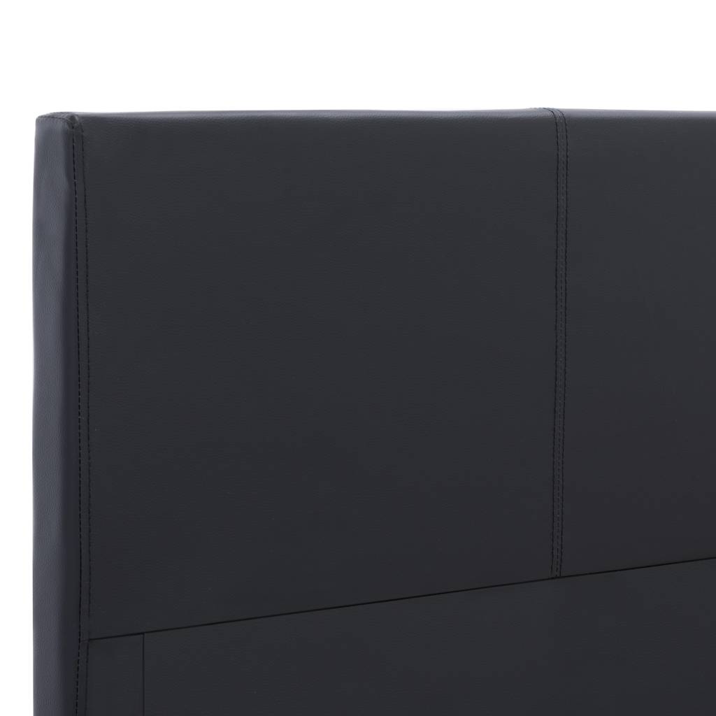 Giroletto Nero in Similpelle 180x200 cm