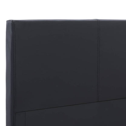 Giroletto Nero in Similpelle 180x200 cm