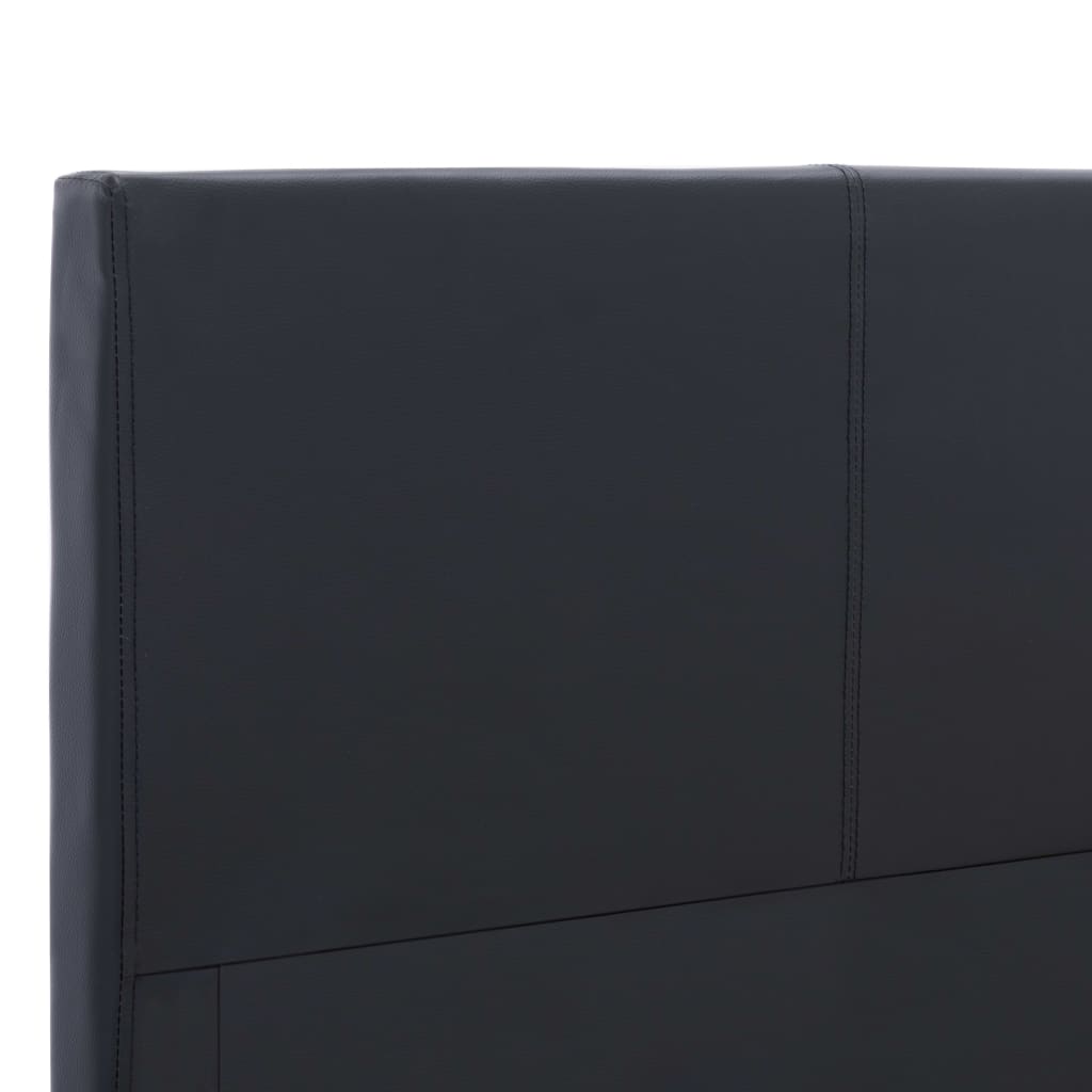 Giroletto Nero in Similpelle 180x200 cm